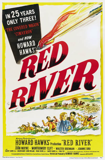 Affiche de La Rivière rouge (1948)