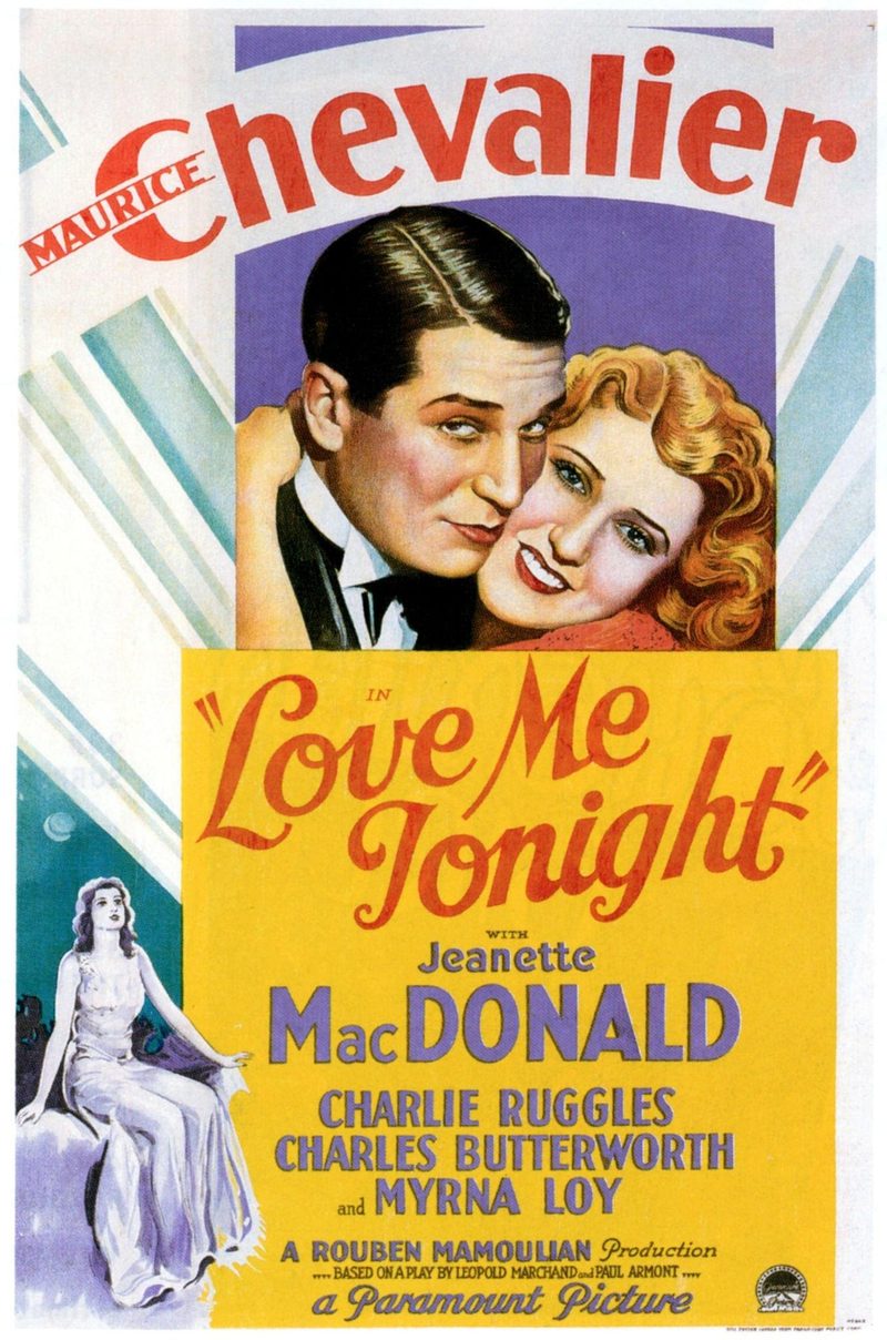 Affiche de Aimez-moi ce soir (1932)