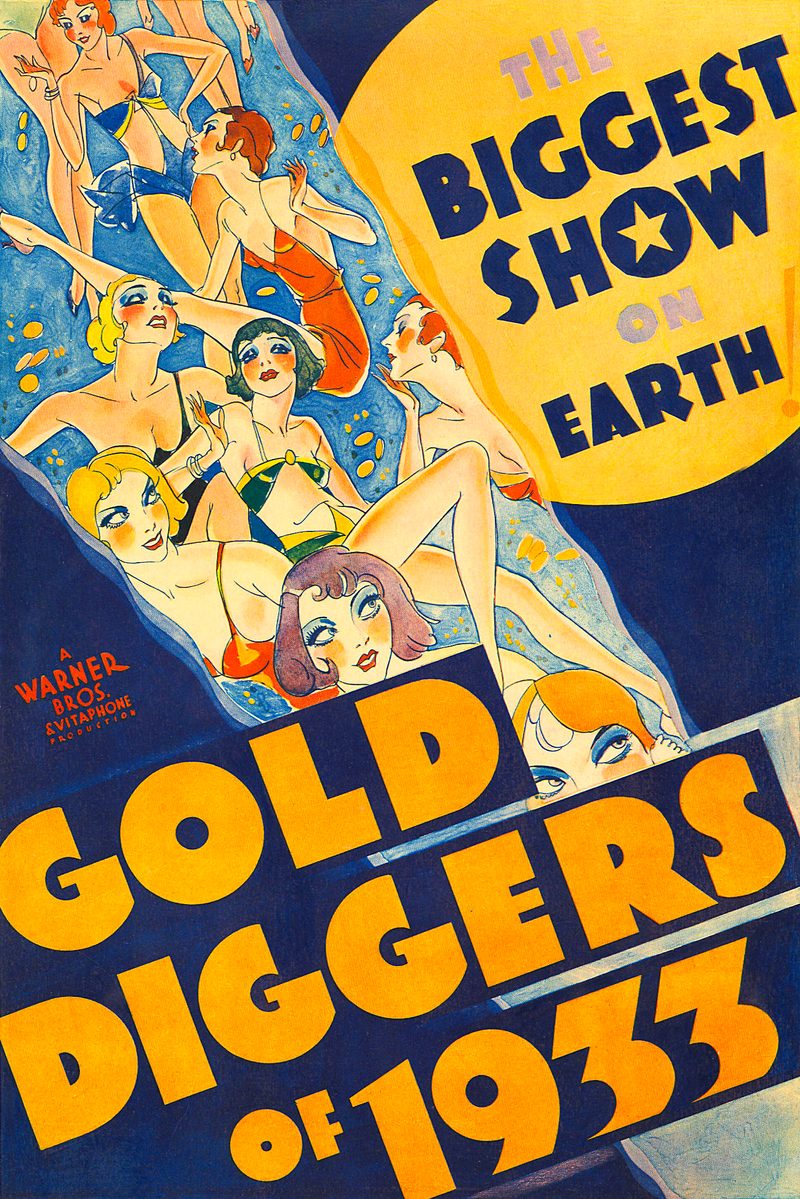 『ゴールデン・ディガース』(1933) のポスター