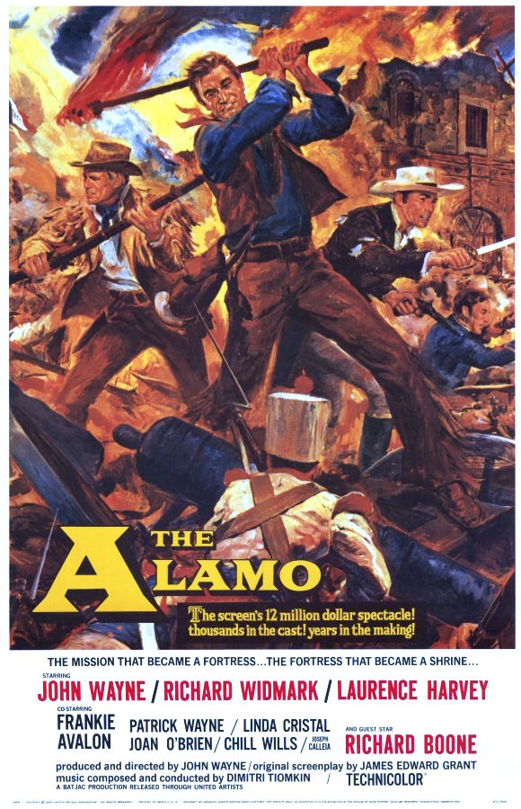 『アラモ』(1960) のポスター