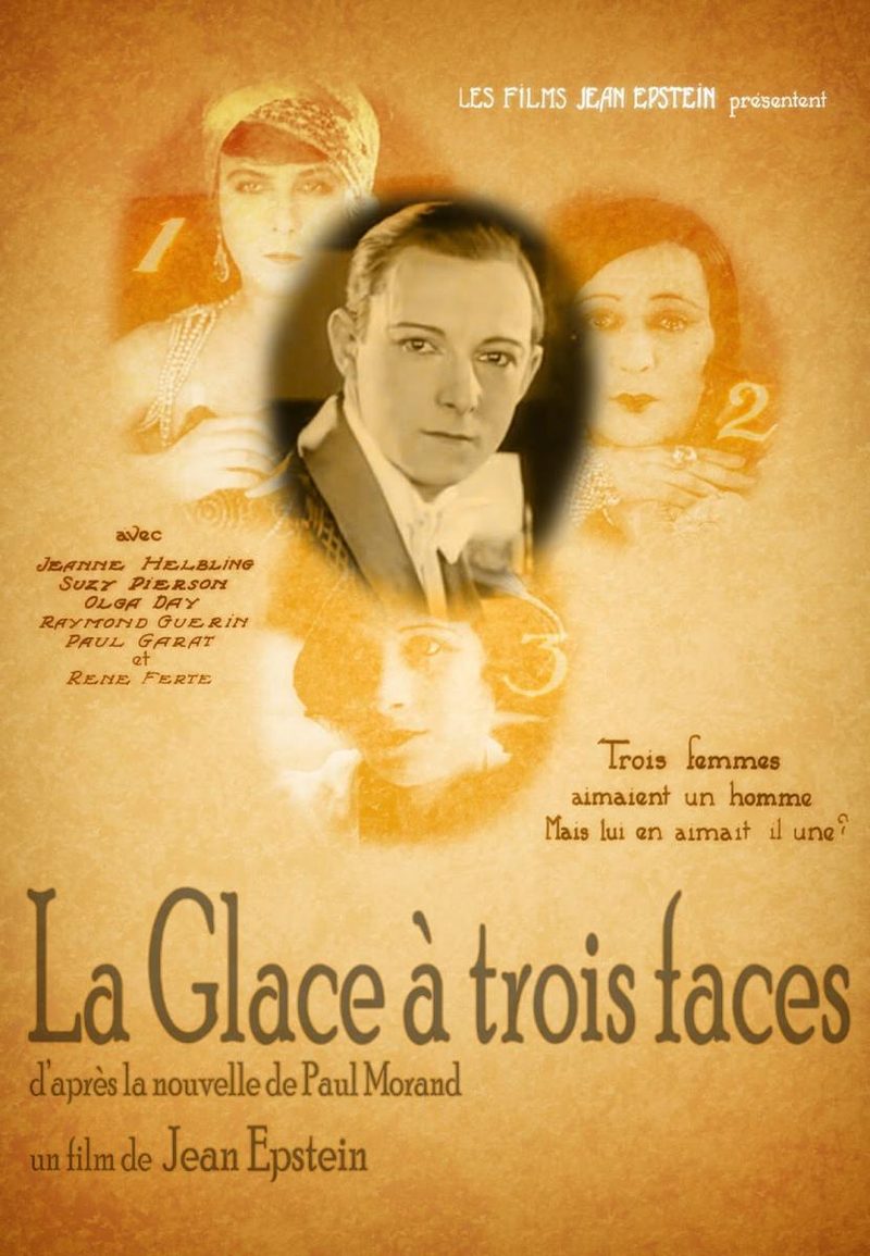 Affiche de La Glace à trois faces (1927)