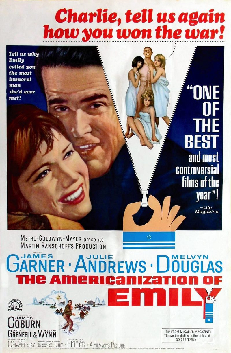 『The Americanization of Emily』(1964) のポスター