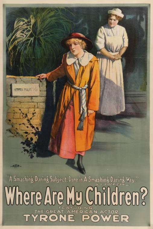 《吾孩何方》(1916) 海報