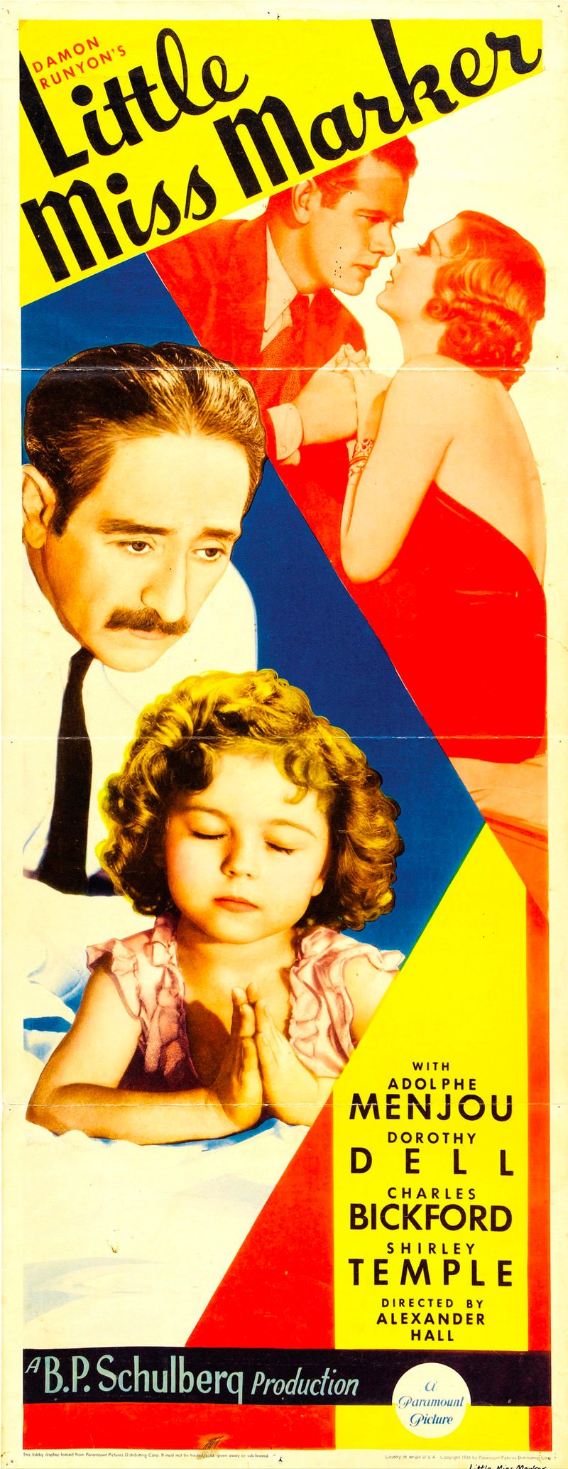 Little Miss Marker (1934) poster