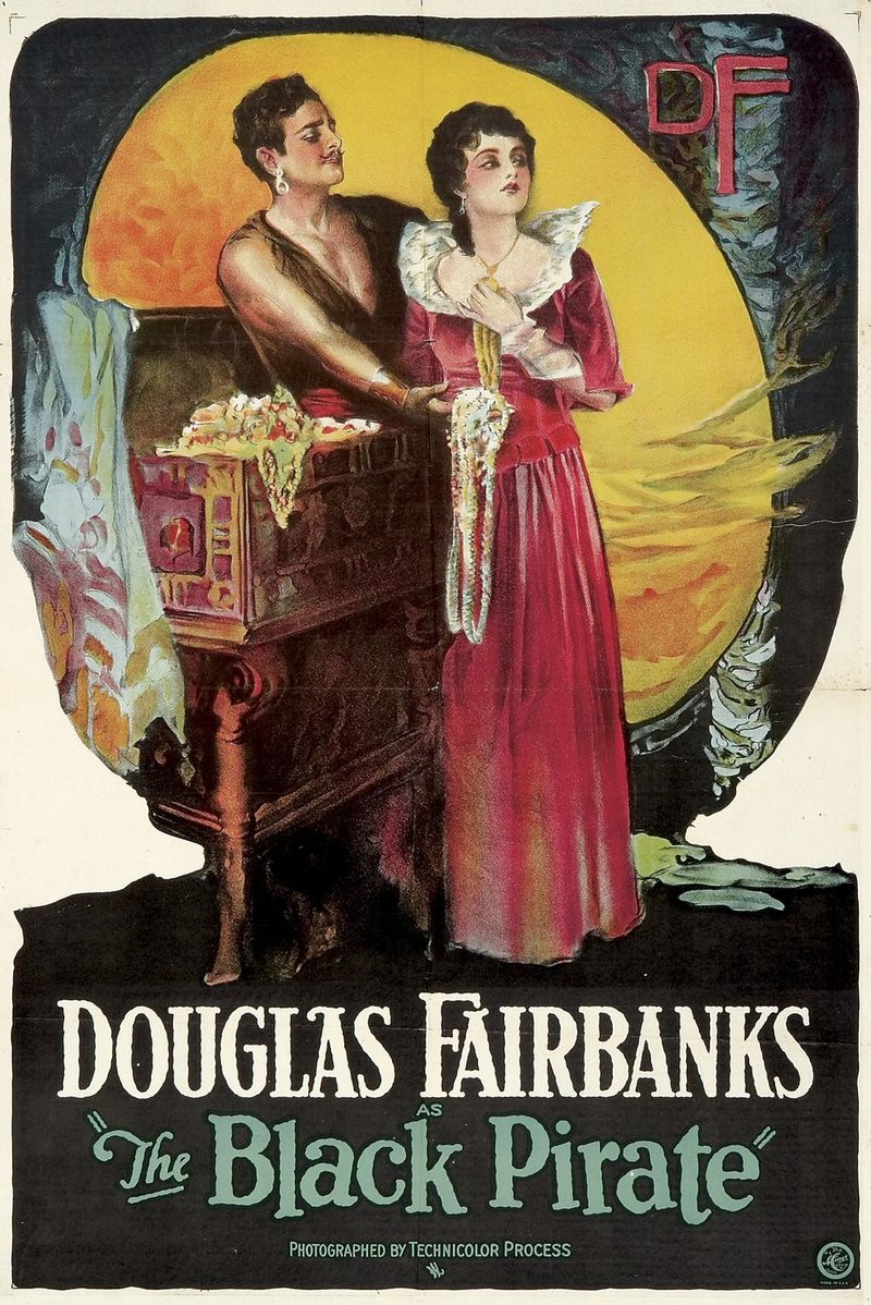 《黑海盜》(1926) 海報