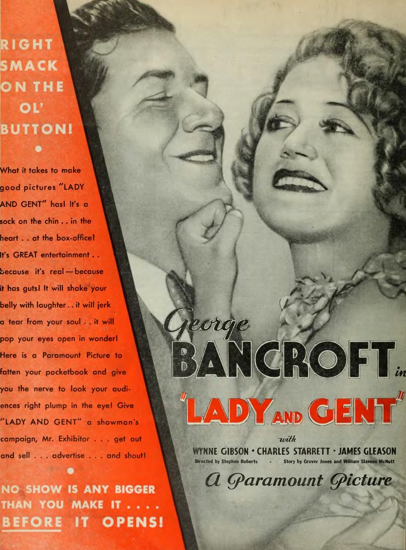 Lady and Gent (1932)