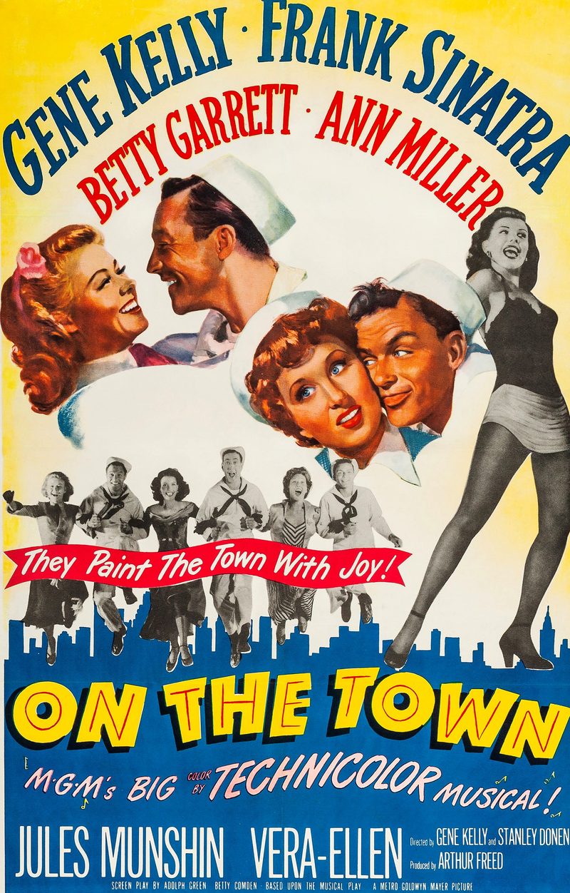 『踊る大紐育』(1949) のポスター