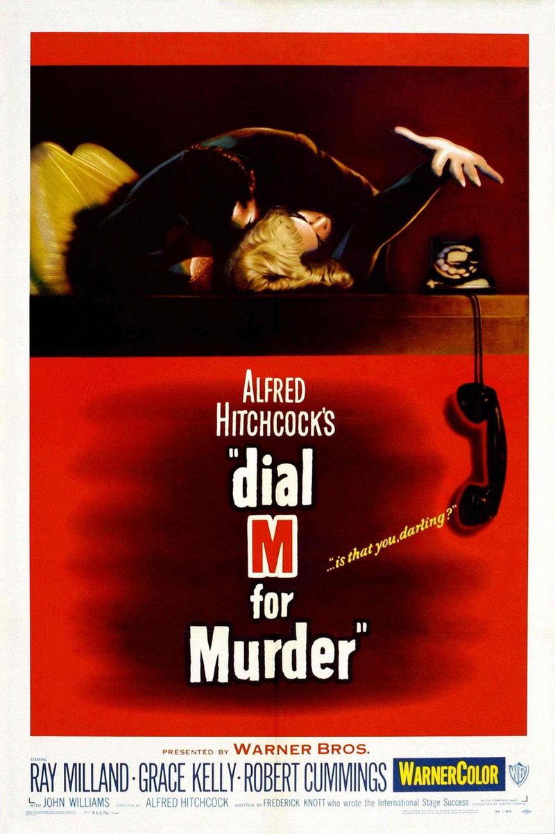 Dial M for Murder (1954) poster