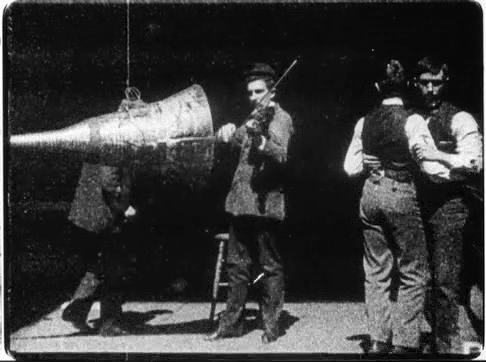 『ディクソン・エクスペリメンタル・サウンド・フィルム』(1895)