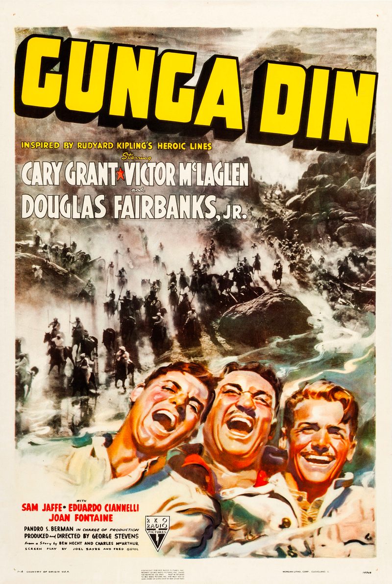 Affiche de Gunga Din (1939)