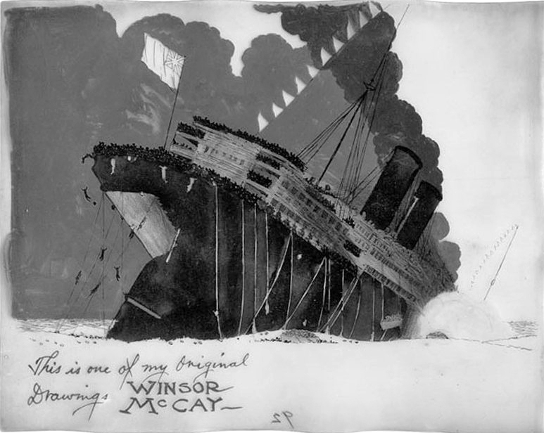 Le Naufrage du Lusitania (1918)