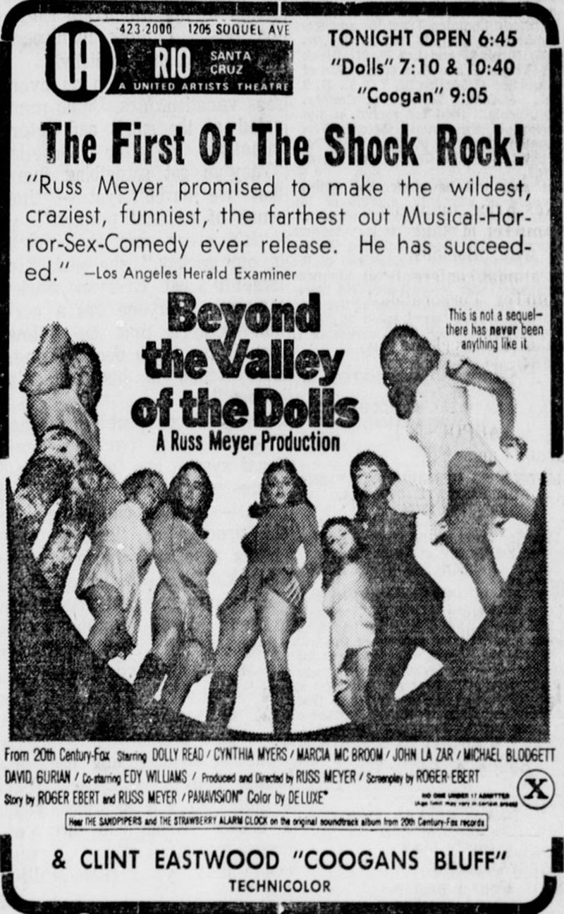 Beyond the Valley of the Dolls (1970)