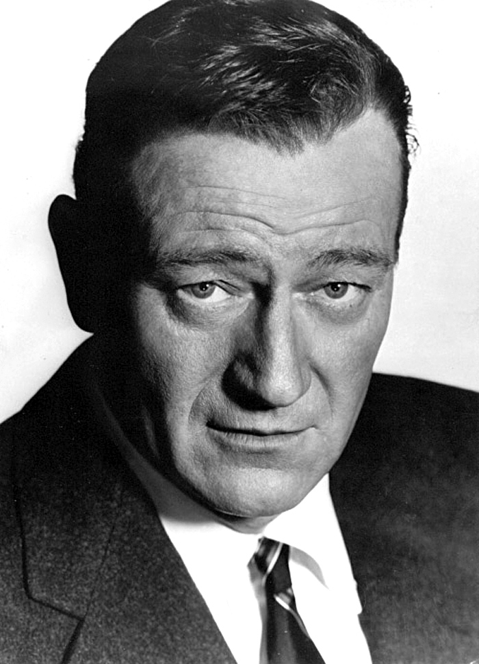 Portrait of John Wayne