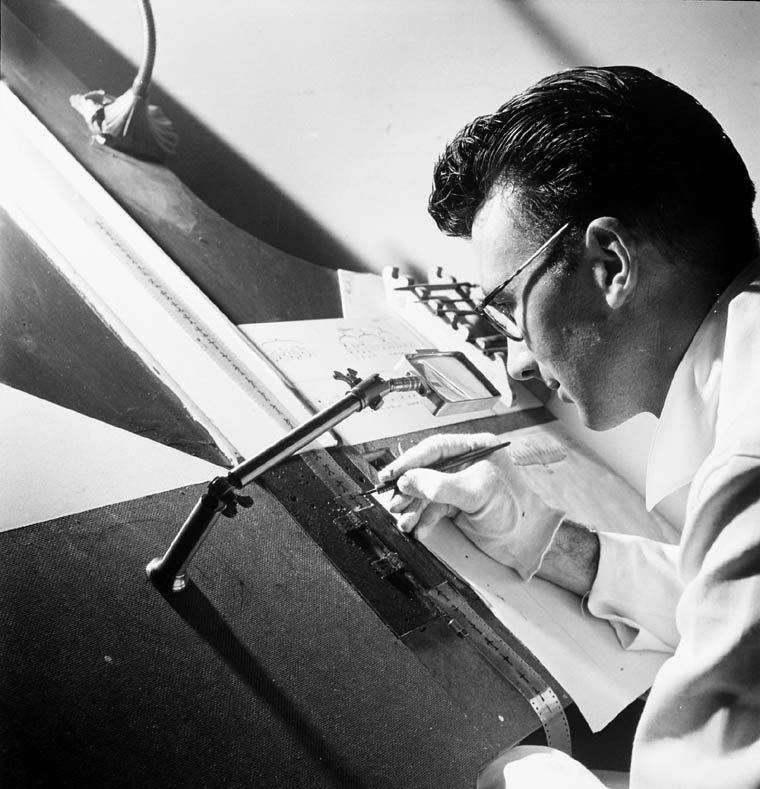 Portrait de Norman McLaren